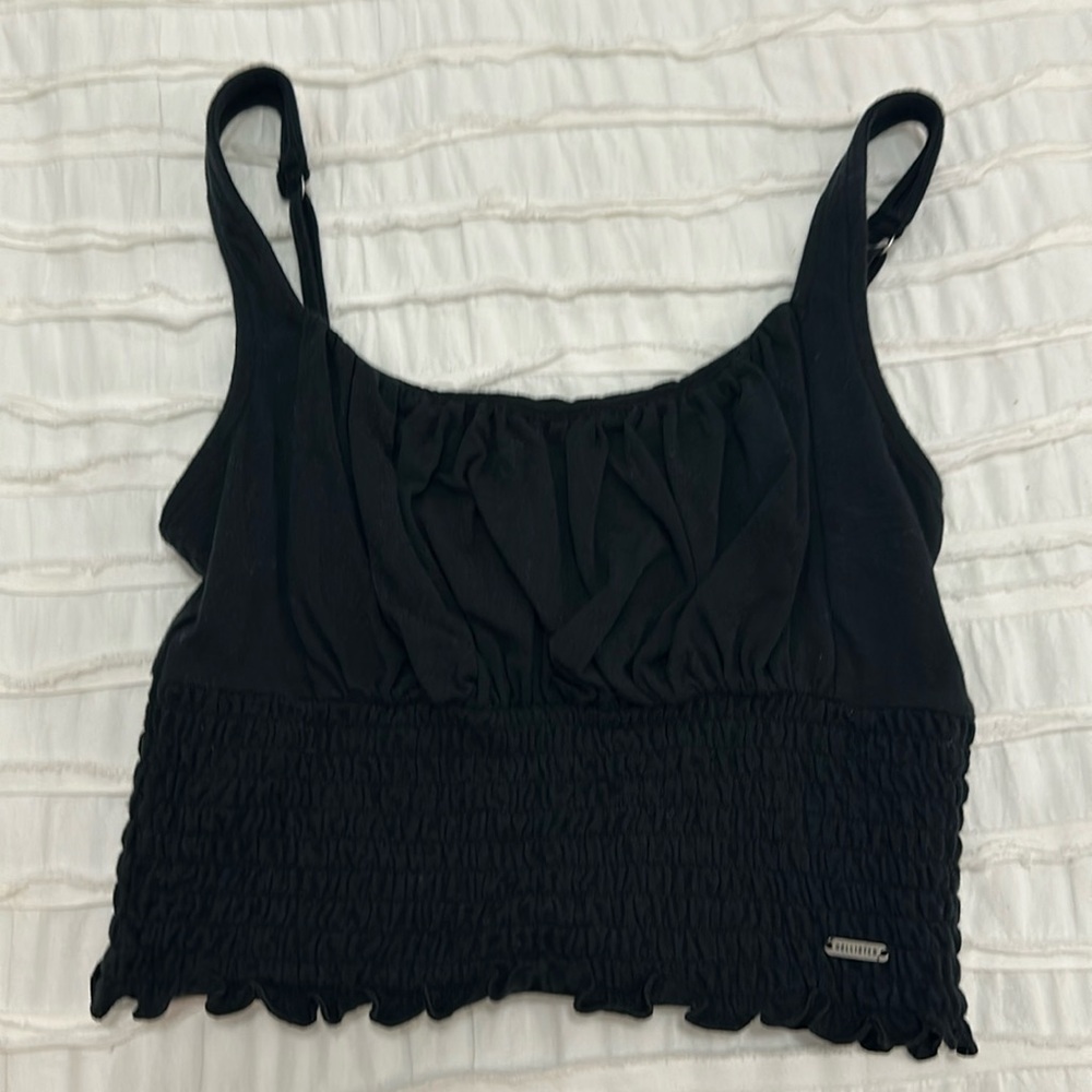 black hollister tank